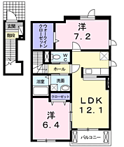 スカイツリー　Ｂ 201 ｜ 長野県上田市芳田2016-4（賃貸アパート2LDK・2階・62.89㎡） その2