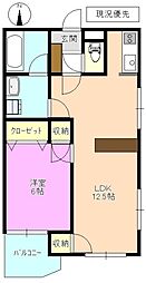 パークアベニュー 1LDKの間取図画像