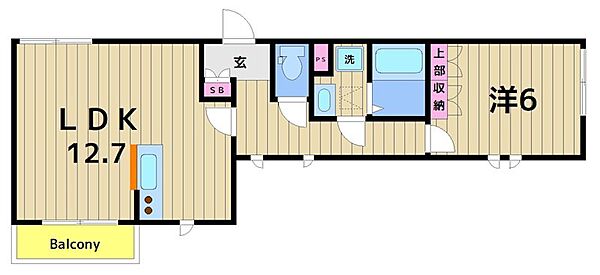 （仮称）足立区一ツ家1丁目計画 201｜東京都足立区一ツ家１丁目(賃貸アパート1LDK・2階・44.71㎡)の写真 その2