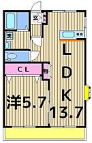 ダイヤヴィレッヂ 205 ｜ 東京都足立区南花畑３丁目（賃貸マンション1LDK・2階・44.71㎡） その2