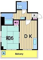 グリーンパーク元町 501 ｜ 東京都足立区千住元町（賃貸マンション1DK・5階・32.00㎡） その2