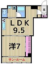 東京都足立区千住中居町（賃貸マンション1LDK・2階・40.00㎡） その2