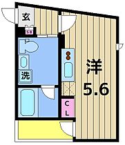 LAUREL西新井栄町 203 ｜ 東京都足立区西新井栄町１丁目（賃貸アパート1R・2階・19.05㎡） その2