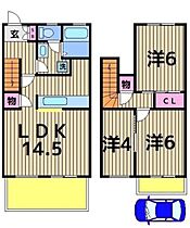 メンバーズヒル一ツ家　G棟 2 ｜ 東京都足立区一ツ家４丁目（賃貸アパート2SLDK・2階・72.04㎡） その2