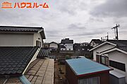 現地2階からの眺望です。
