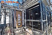 □3号棟、5/17、撮影、現地建築中画像です。
