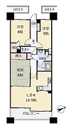 パークシティ泉中央イーストコート 3LDKの間取図画像