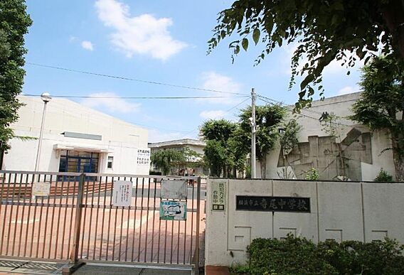寺尾中学校まで...