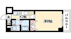 willDo日比野  ｜ 愛知県名古屋市熱田区大宝3丁目9-22（賃貸マンション1K・8階・24.75㎡） その2