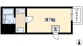 打中SKYマンションI  ｜ 愛知県名古屋市中川区打中1丁目268（賃貸マンション1K・2階・17.42㎡） その2