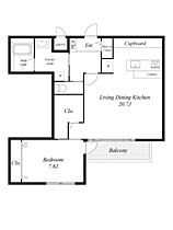 NTKresidence  ｜ 愛知県名古屋市天白区御幸山317（賃貸マンション1LDK・3階・73.60㎡） その2