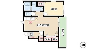 グランディールII  ｜ 愛知県名古屋市港区八百島1丁目1203-1（賃貸アパート1LDK・1階・46.03㎡） その2