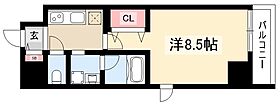 リシュドール名駅南  ｜ 愛知県名古屋市中村区名駅南1丁目10-13（賃貸マンション1K・7階・27.70㎡） その2