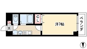 アスティオス港楽  ｜ 愛知県名古屋市港区港楽2丁目11-19（賃貸マンション1K・2階・24.08㎡） その2