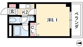 ディアコートA  ｜ 愛知県名古屋市中川区荒子1丁目208（賃貸マンション1K・3階・24.95㎡） その2