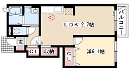 ベルメゾン都 VI 1階/-