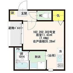 レイパパレ 3階