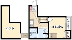 エステート亀島 2階