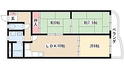 クインズコート 1階