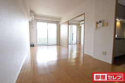 ソーラスフロント富船 5階2LDKのリビング/ダイニング