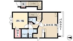 ノーブル港西 I 2階/-