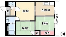 酒カネハイツ 3階/-