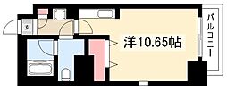サンステージ金山 ワンルームの間取図画像