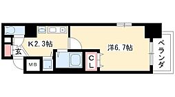 ライジングコート名古屋駅南 9階