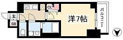 S-RESIDENCE熱田2 1Kの間取図画像