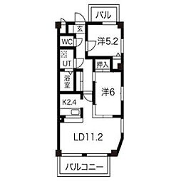 グランドヒルズ西川 6階