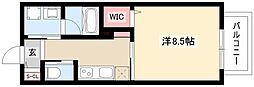 FELICE 1Kの間取図画像