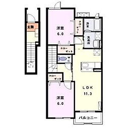 トロワ ブリランIII 2階