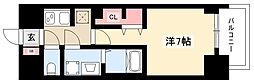 S-RESIDENCE名駅North 1Kの間取図画像