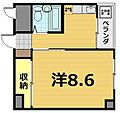 クリーンハイツ山黄3階4.5万円