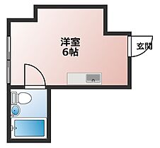 リザハウス F ｜ 京都府京都市中京区岩上通蛸薬師下る宮本町791（賃貸マンション1R・3階・16.20㎡） その1