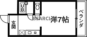 ラーゴスル 201 ｜ 滋賀県大津市一里山2丁目2-1（賃貸マンション1K・2階・20.80㎡） その2