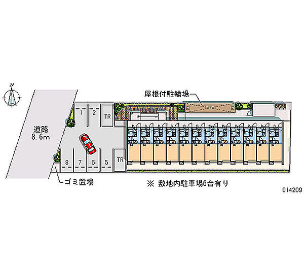 レオパレスファースト 112｜京都府京都市南区上鳥羽戒光(賃貸アパート1K・1階・19.87㎡)の写真 その14