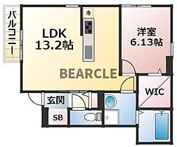 フラン瀬田　A棟 101 ｜ 滋賀県大津市大萱5丁目19番65（賃貸アパート1LDK・1階・46.18㎡） その2