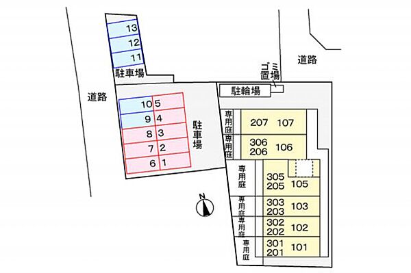 エスポワール 305｜京都府京都市伏見区深草大亀谷万帖敷町(賃貸マンション1LDK・3階・40.28㎡)の写真 その7