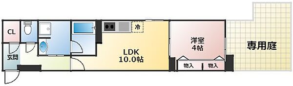 ベラジオ雅び北野白梅町 103｜京都府京都市上京区一条通御前通東入西町(賃貸マンション1LDK・1階・38.32㎡)の写真 その1