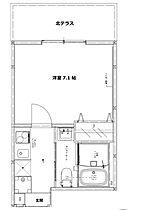 More六条 105 ｜ 京都府京都市下京区東中筋通六条上る天使突抜4丁目459-8（賃貸タウンハウス1K・1階・23.24㎡） その2