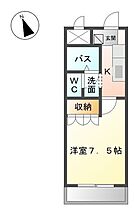 ロマティーノ 201 ｜ 滋賀県大津市南小松915-4（賃貸アパート1K・2階・27.68㎡） その2