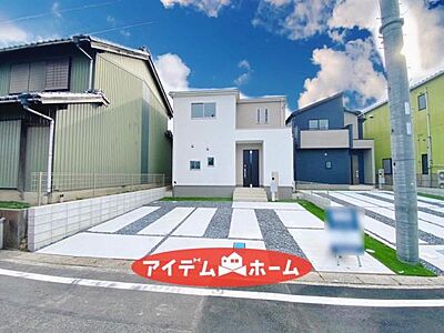 外観：2号棟外観写真 　　　平日の案内も可能です 　お気軽にお問い合わせください