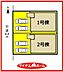 間取り：1号棟　配置図