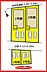 間取り：2号棟　配置図