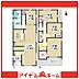 間取り：1号棟　間取図