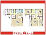 間取り：1号棟　間取図