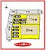 間取り：2号棟　配置図