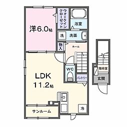 ウィブリーハイツ 2階/-