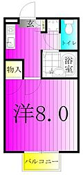 間取図画像 1K